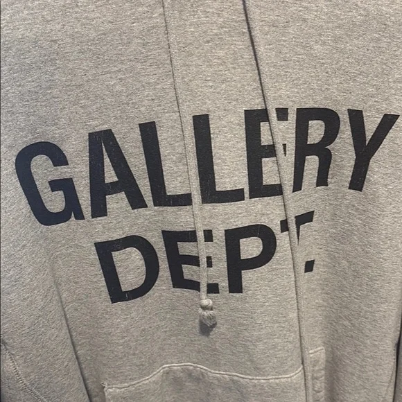 Gallery Dept Gray Sweater Relaxed Fit Cotton Blend
